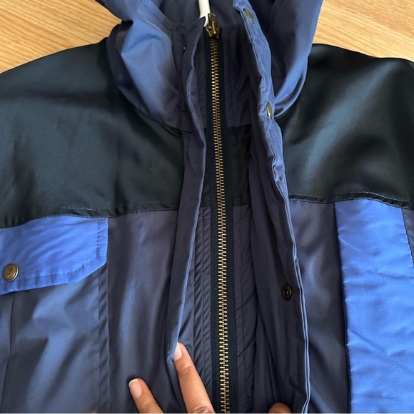 Vintage Fosters Grand Prix Navy Down Jacket - Picture 3 of 15